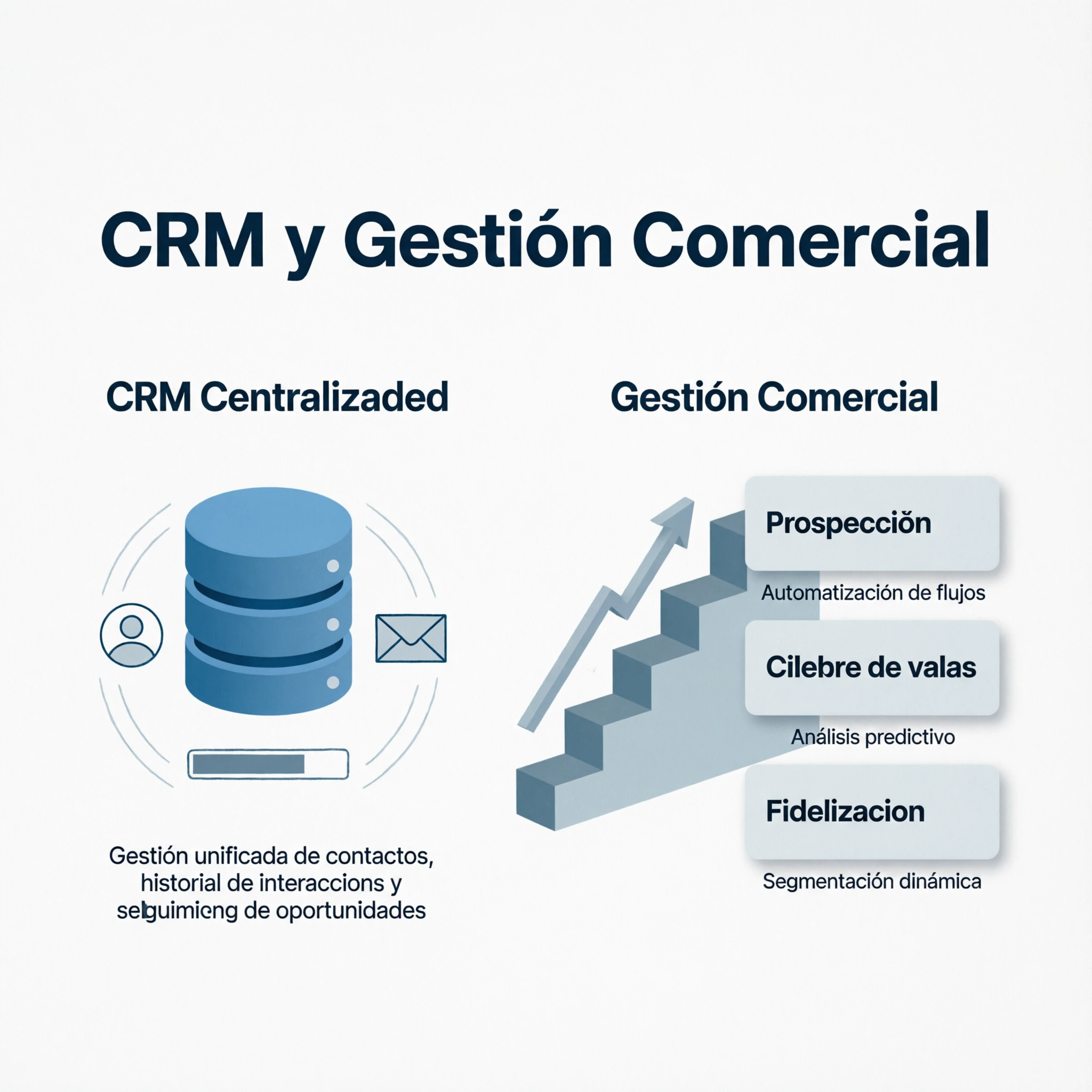 CRM comercial dentro de FacturaGenial: gestiona clientes y oportunidades desde tu facturación